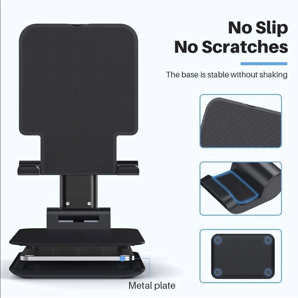 Snoozer foldable tablet holder
